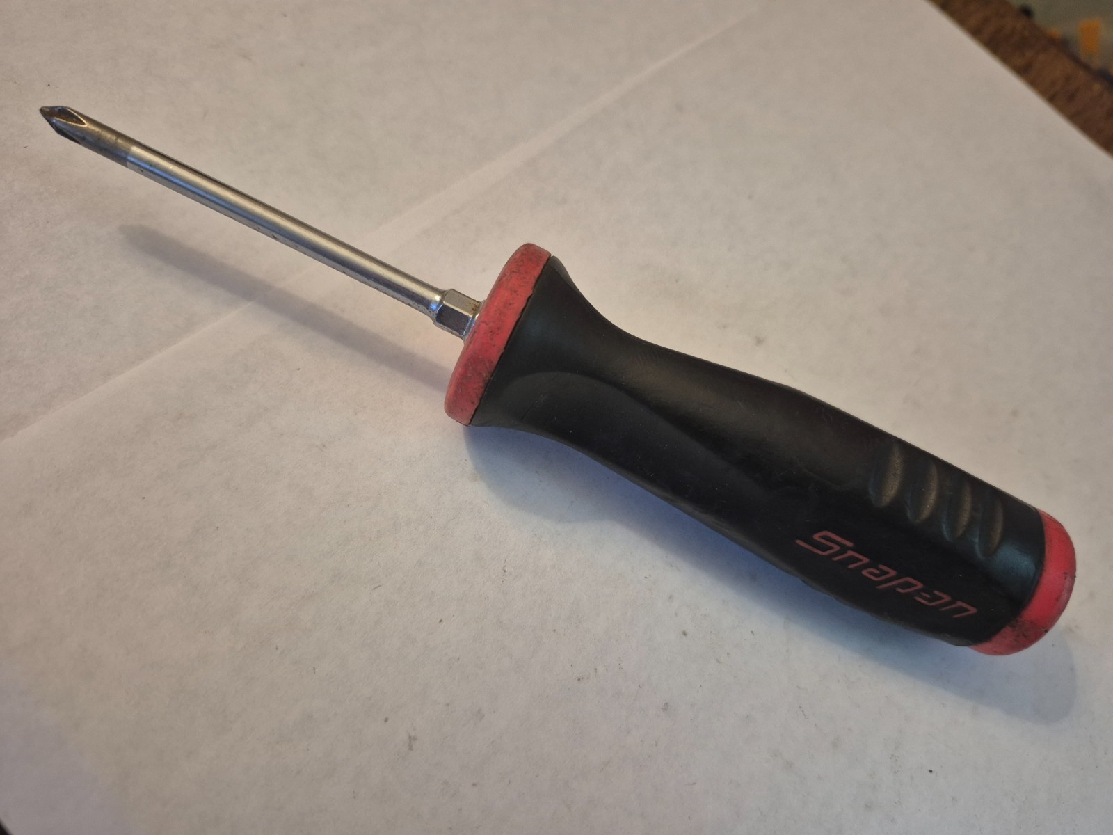 SNAP-ON – SGDP31R – NO. 1 PHILLIPS SCREWDRIVER 7.25″ LONG RED/BLACK USA
