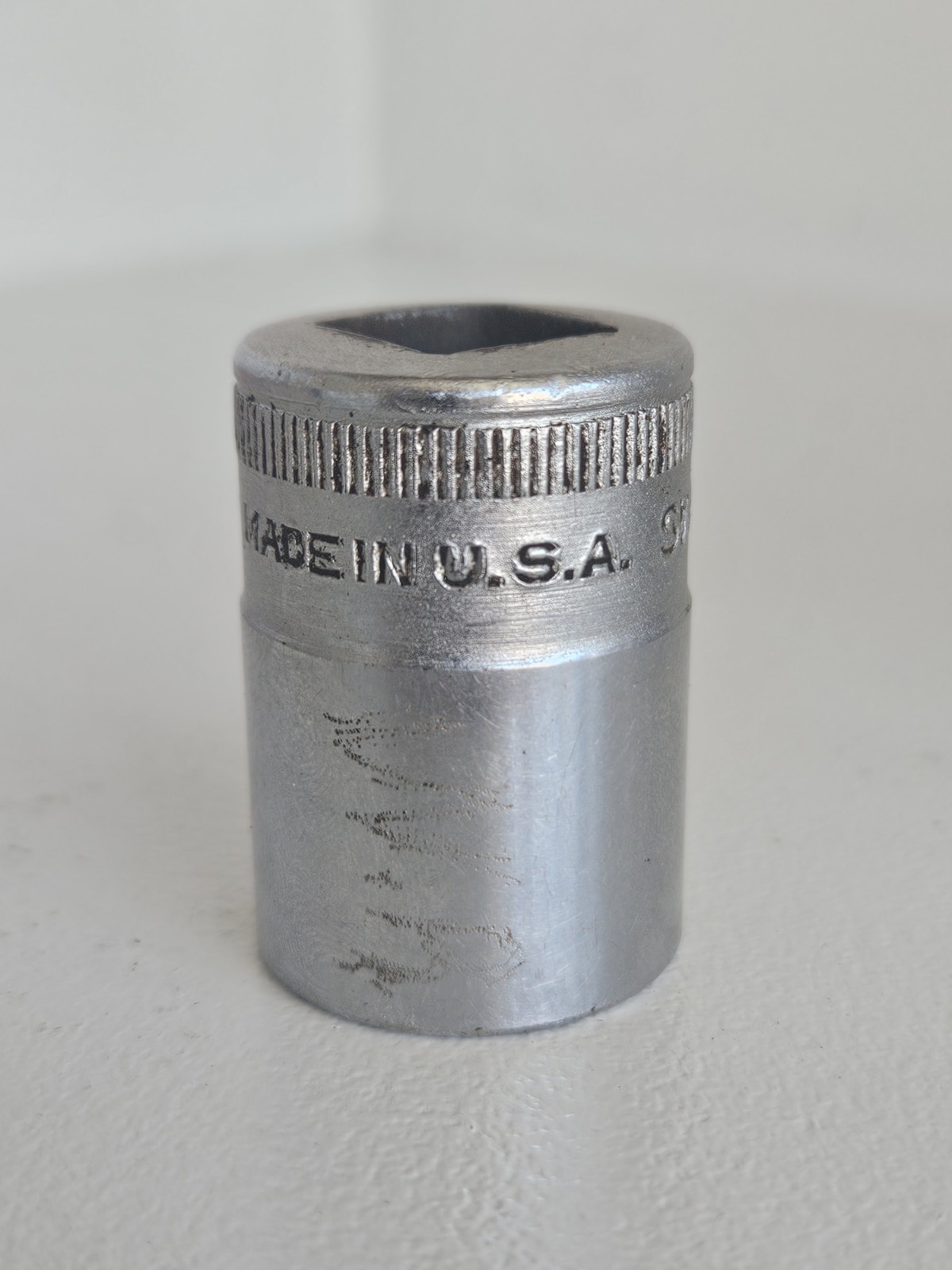 Vintage 1947 Snap-on 1/2 Inch Drive 25/32″ 12 Point Socket SW-250 USA