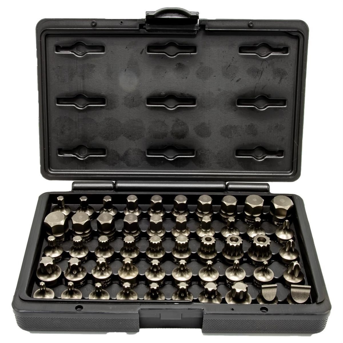VIM Tools IMPACT-50 50 Piece Half Cut Master Impact Bit Set
