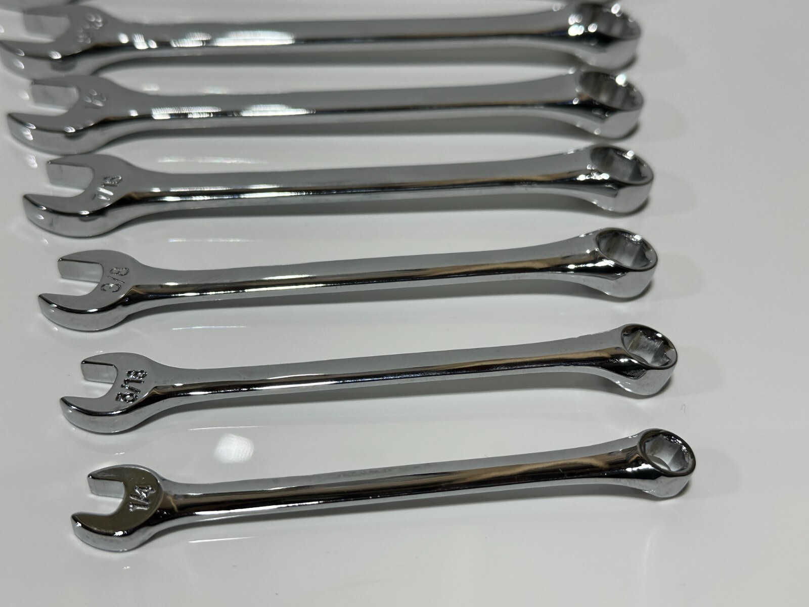 Klein Tools USA MADE (Rare) 68404 12pc SAE 1/4″ to 15/16″ Combination Wrench Set