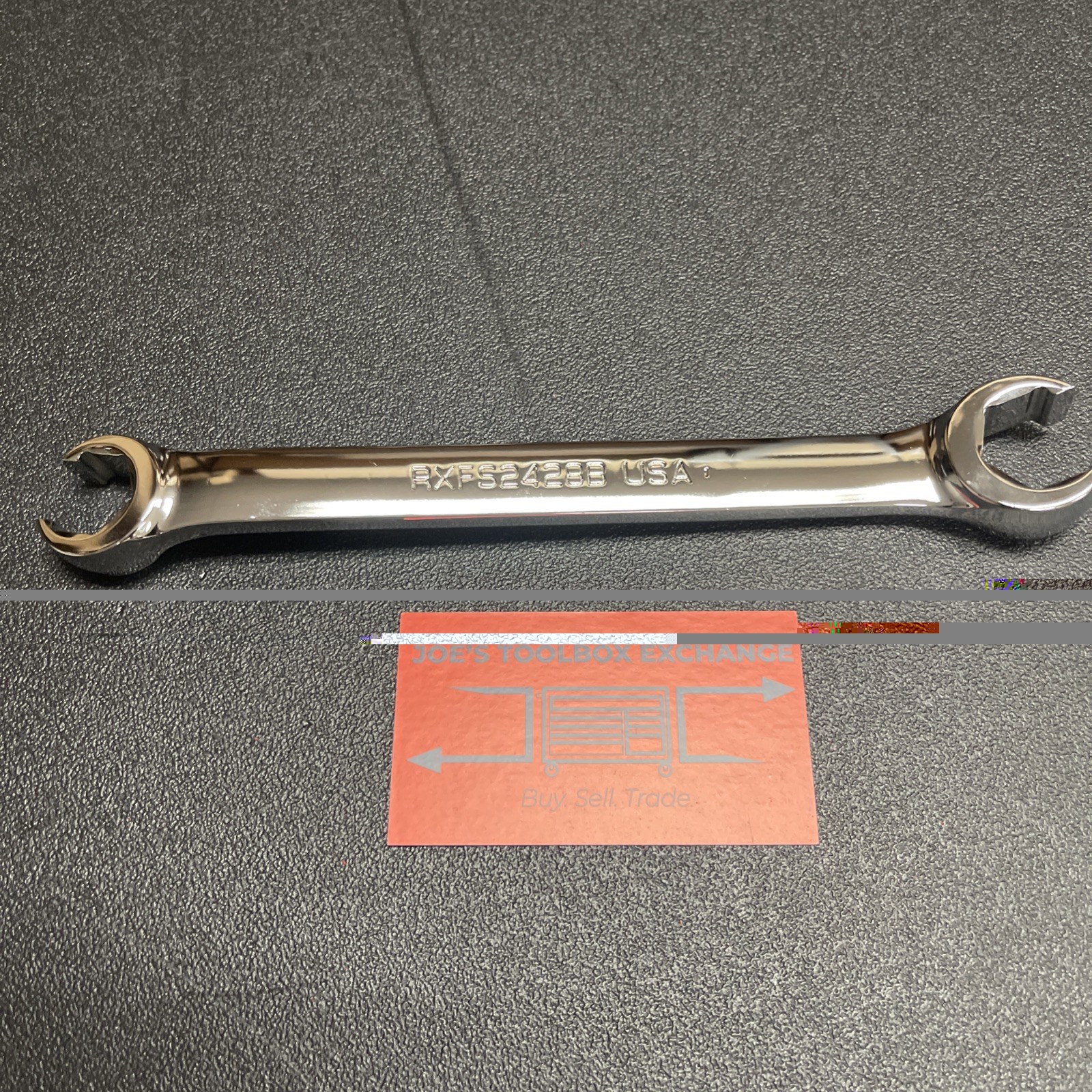 Snap-On Tools USA NEW 3/4″ 7/8″ SAE Double Flare Nut 6pt Line Wrench RXFS2428B