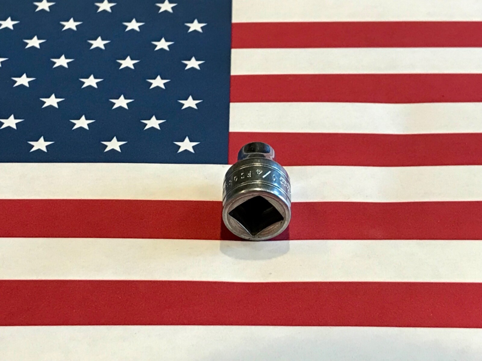 Vintage Snap-on 1/4”, 3/8″ Drive, 6 Point Socket FS081 USA 🇺🇸