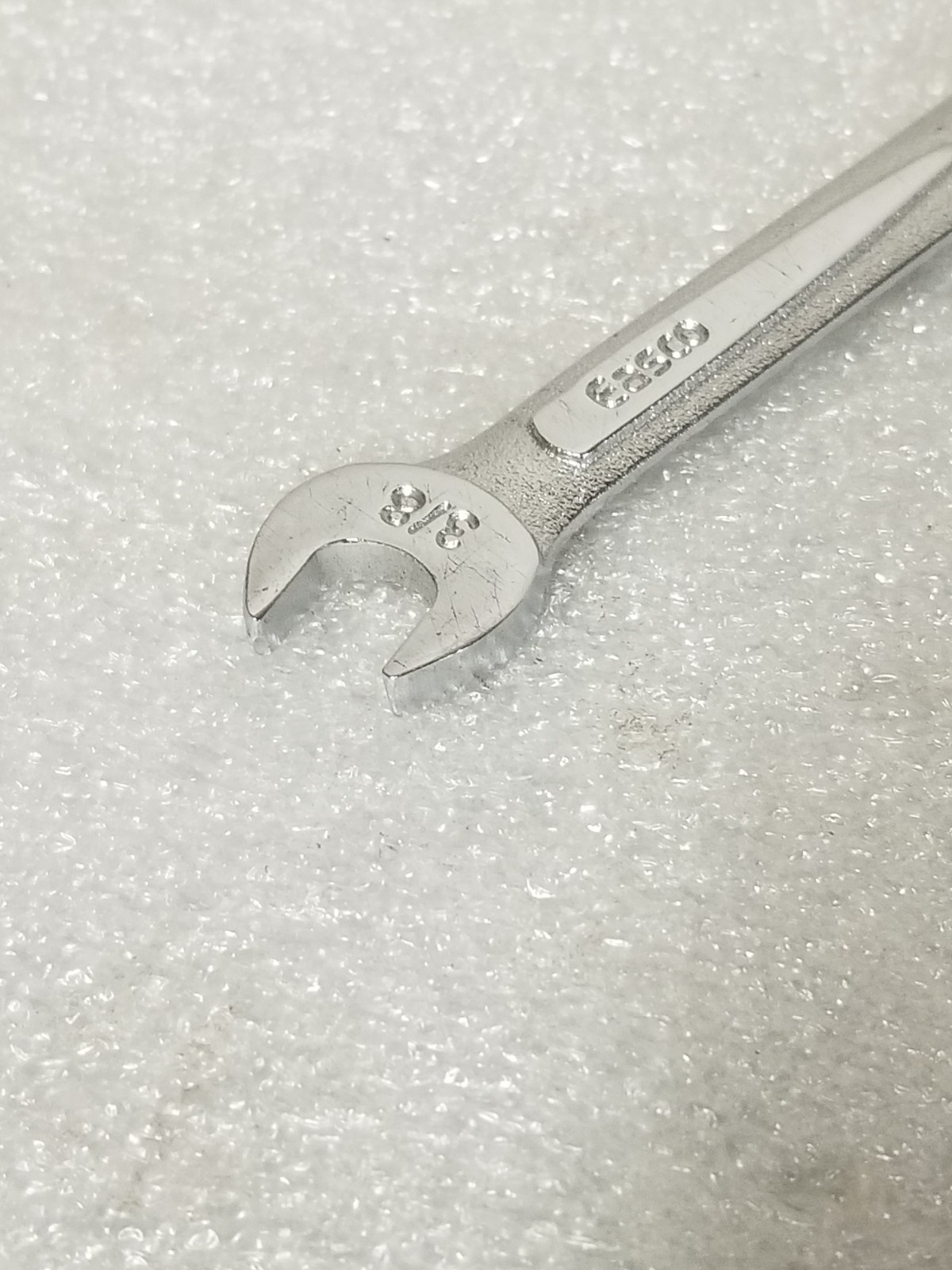 Easco 63-112 Combination Wrench 3/8″ Satin Chrome Finish Made in USA