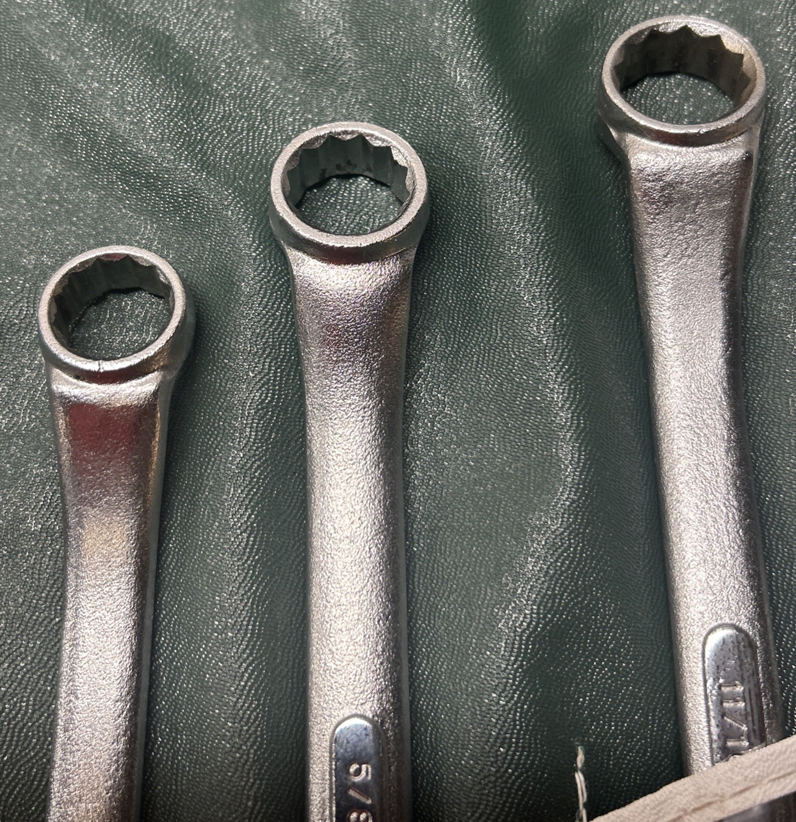 Vtg S-K 11 pc SAE double box wrench No. 311R Made In U.S.A. Excellent- Read