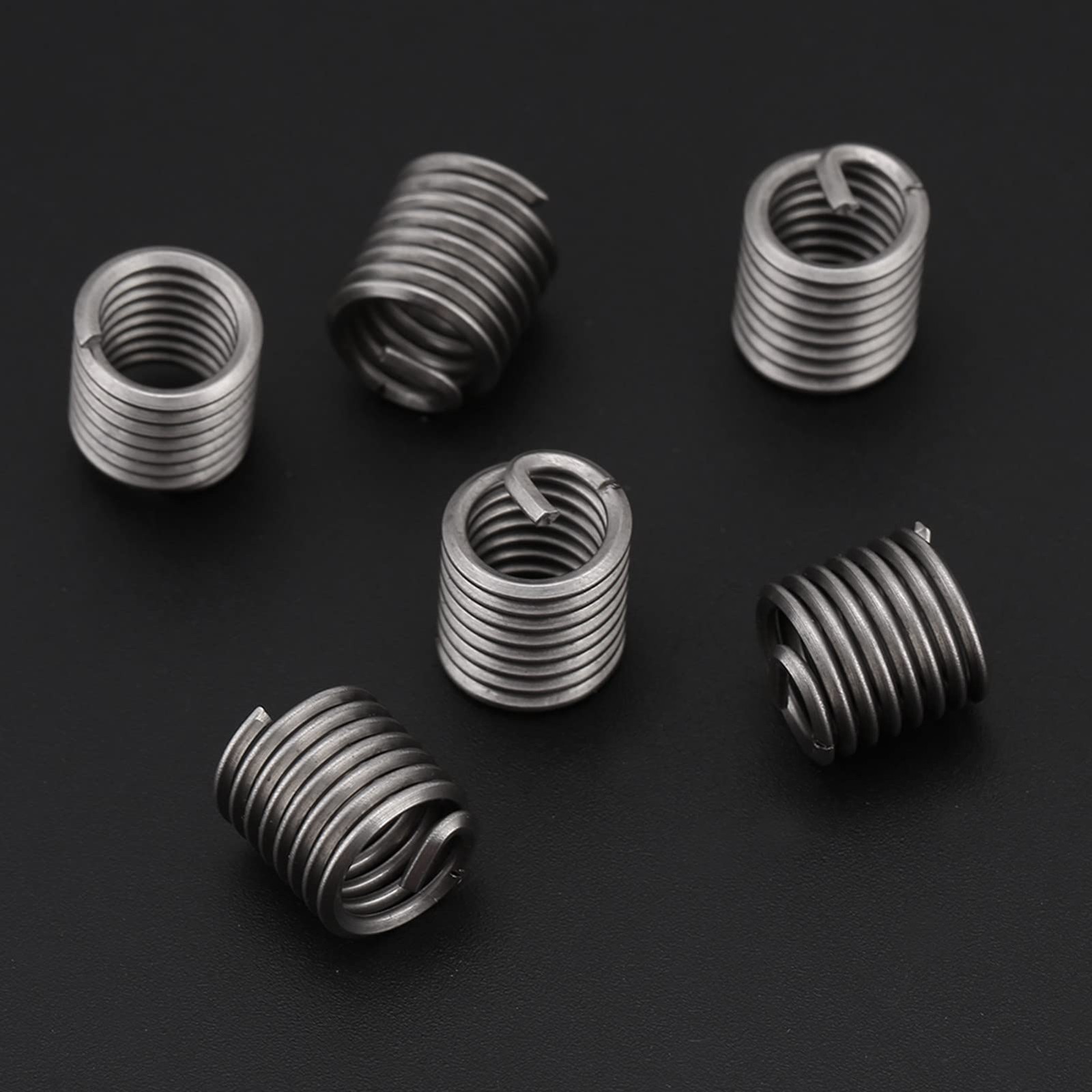 Wire Screw Sleeve Repair Inserts Heli Coils SAE 3/8 Coarse 60 PCS 304 Stainless