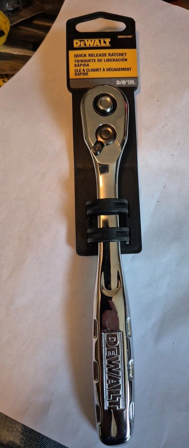 DEWALT QUICK RELEASE RATCHET [DWMT81097] 3/8» DRIVE NEW