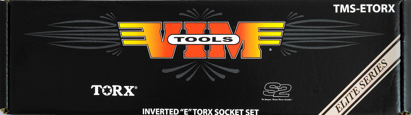 External Torx Socket Set – 13 Piece E4 – E24 – VIM TMS-ETORX – Inverted