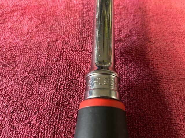 SNAP-ON TOOLS 1/2″ DR SOFT HANDLE RATCHET MODEL: SHL936A USA Ships Free!!