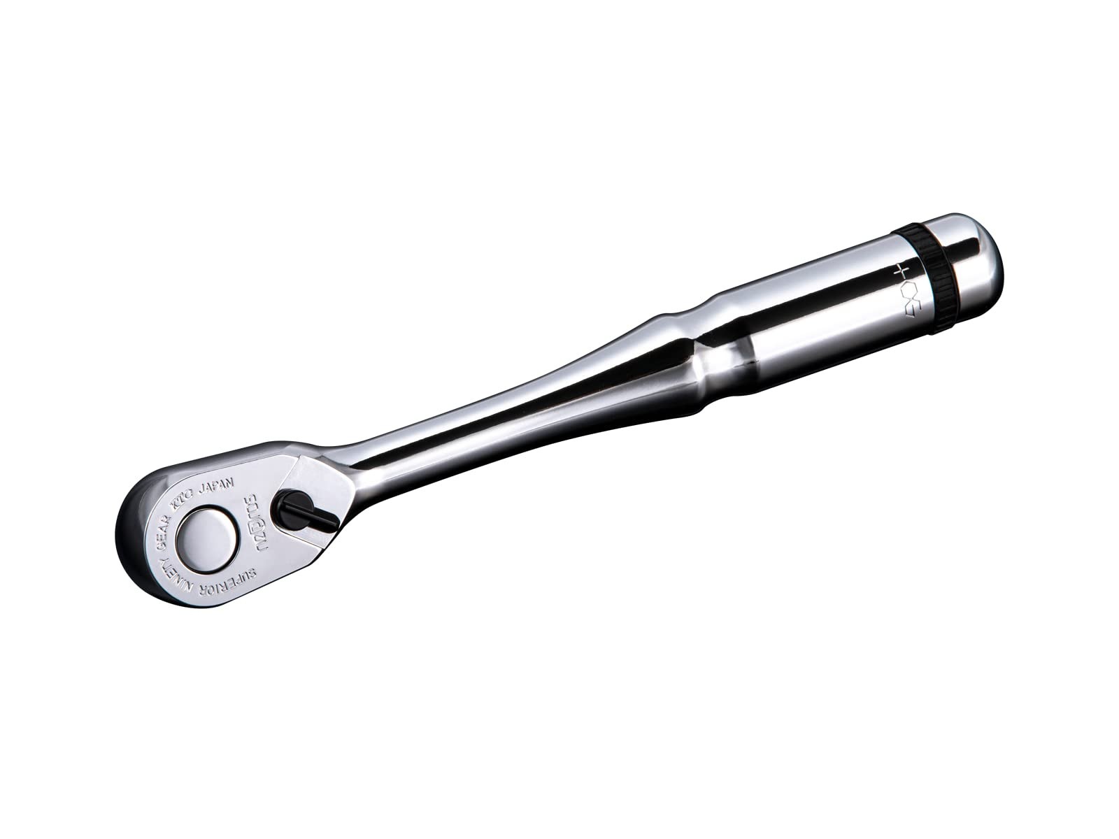KTC Nepros NBR390AF 3/8in Drive Flex Head Ratchet Handle 90-Tooth Japan