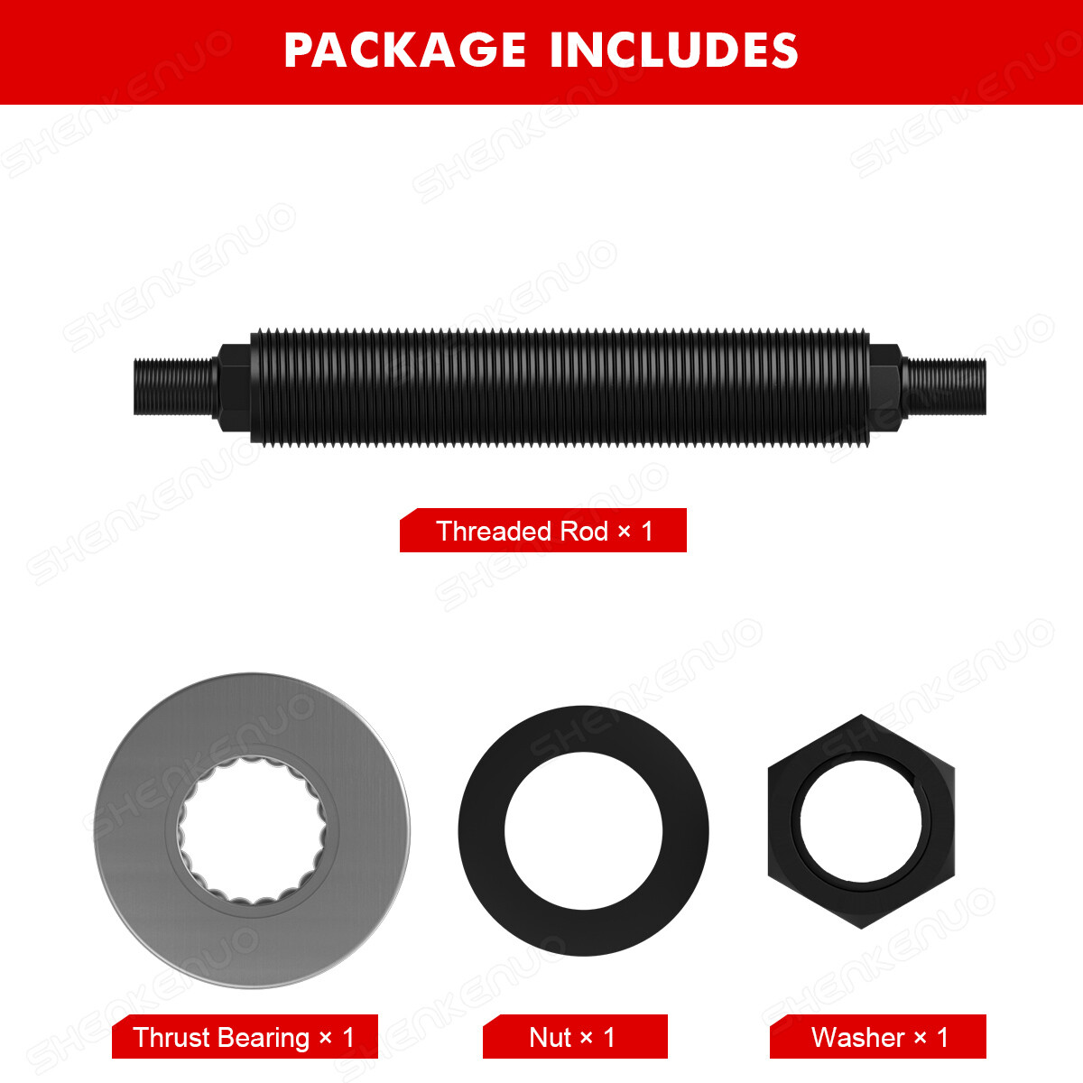 SHENKENUO Harmonic Balancer Tool 66515; Installation Tool for Chevy SBC , BBC