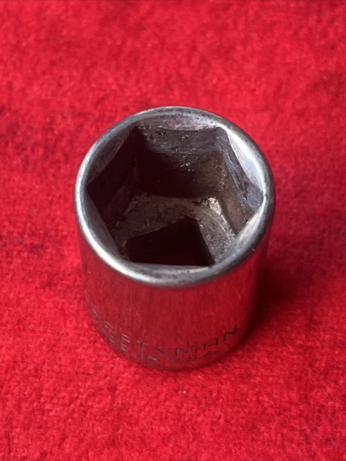CRAFTSMAN -G- 43499 (reverse) SOCKET 1/2″, 1/4” DRIVE, 6 POINT – USA (tb4.3)