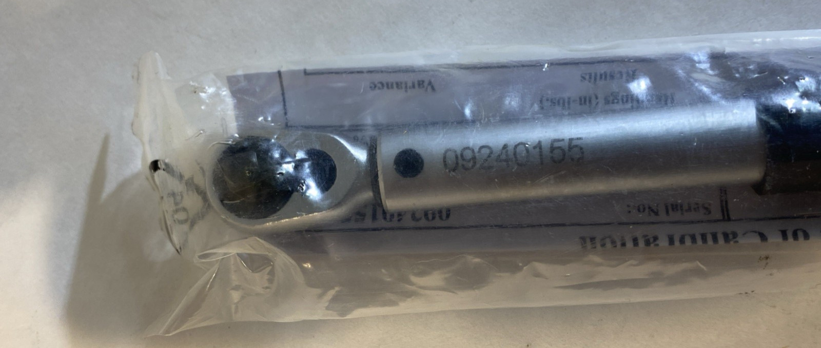 Steelman 1/4 in. Drive Adjustable Torque Wrench, 30 to 150 Inch Pounds 96196-B