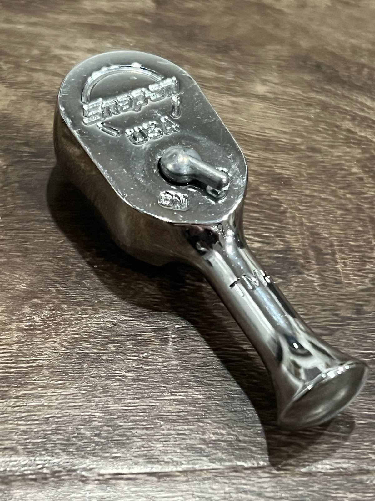 ~Snap On Tools TMK72 Hex Bit Drive Stubby Magnetic Ratchet New USA Free S&H!