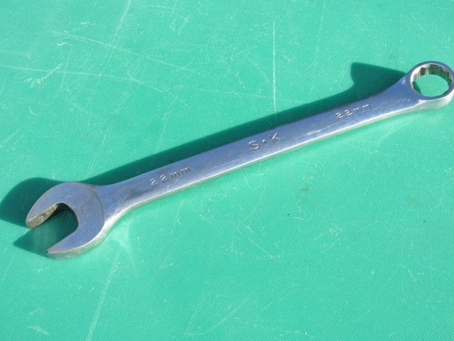 S-K 22MM 88322 22MM OPEN END 12 POINT BOX END COMBINAION WRENCH S K SK TOOLS