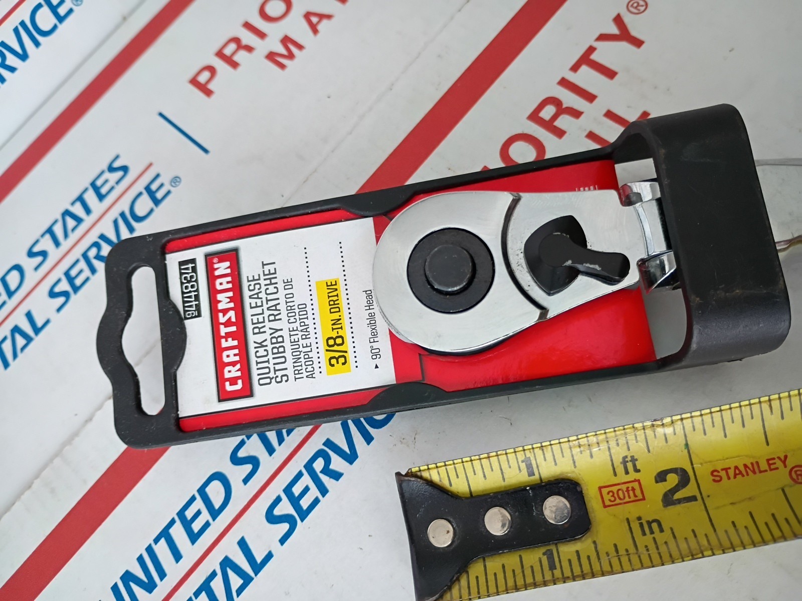 New Craftsman 3/8″ Drive Ratchet Stubby Flex – Part # 44834 L-AE
