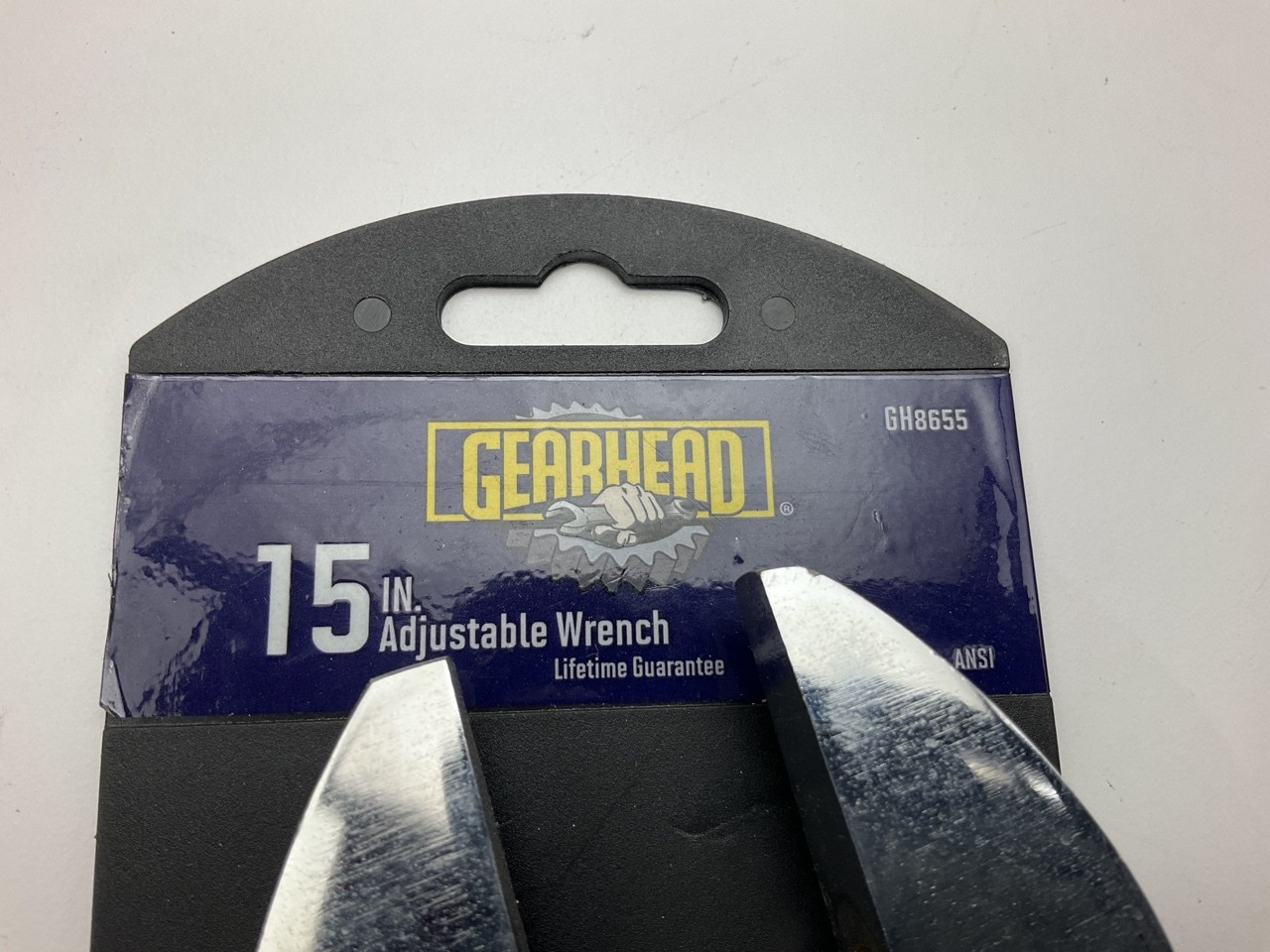 Gearhead GH8655 Adjustable Wrench, 15″