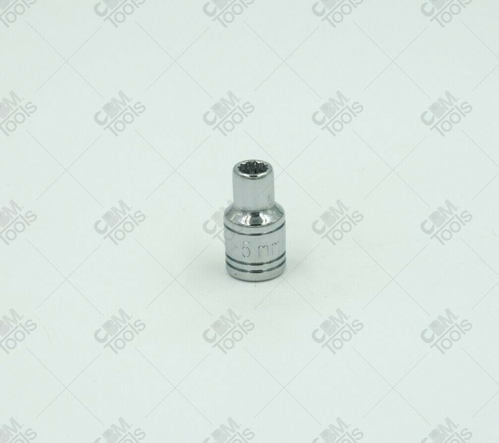 SK Hand Tools 43702 1/4 Inch Drive 5mm Chrome Socket Single Item New