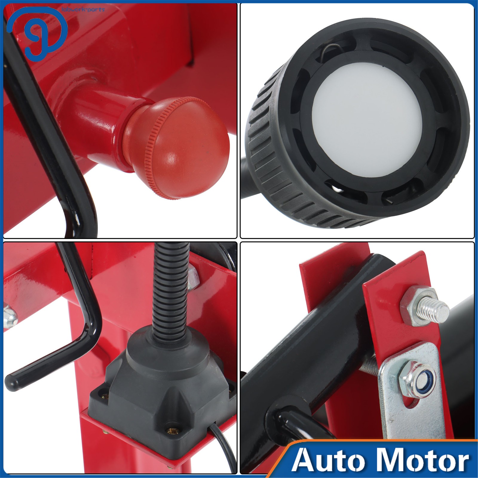 For Truck & Car Manual Tire Spreader Changer Portable Tire Changer w/ LED Light