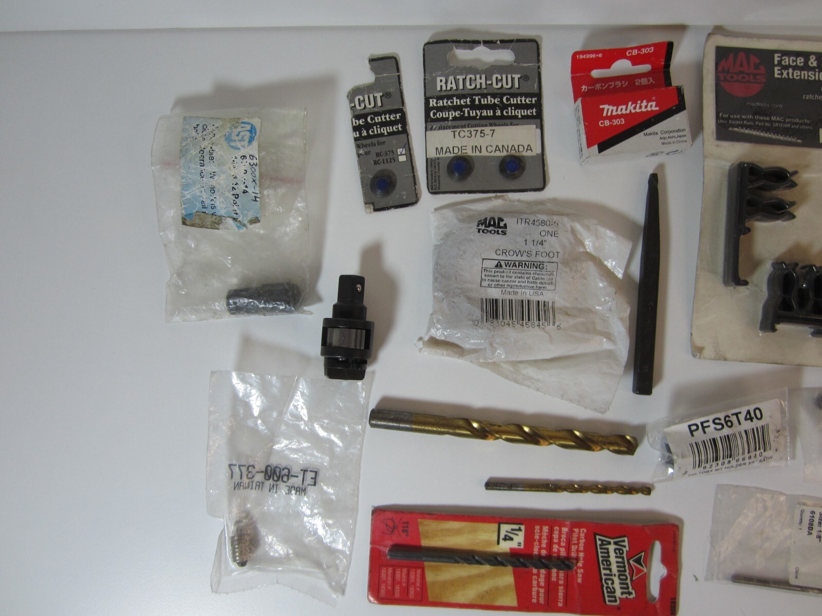 41pc Mixed Tool Lot, Mac – Blackhawk – AST – Makita – Misc, NEW