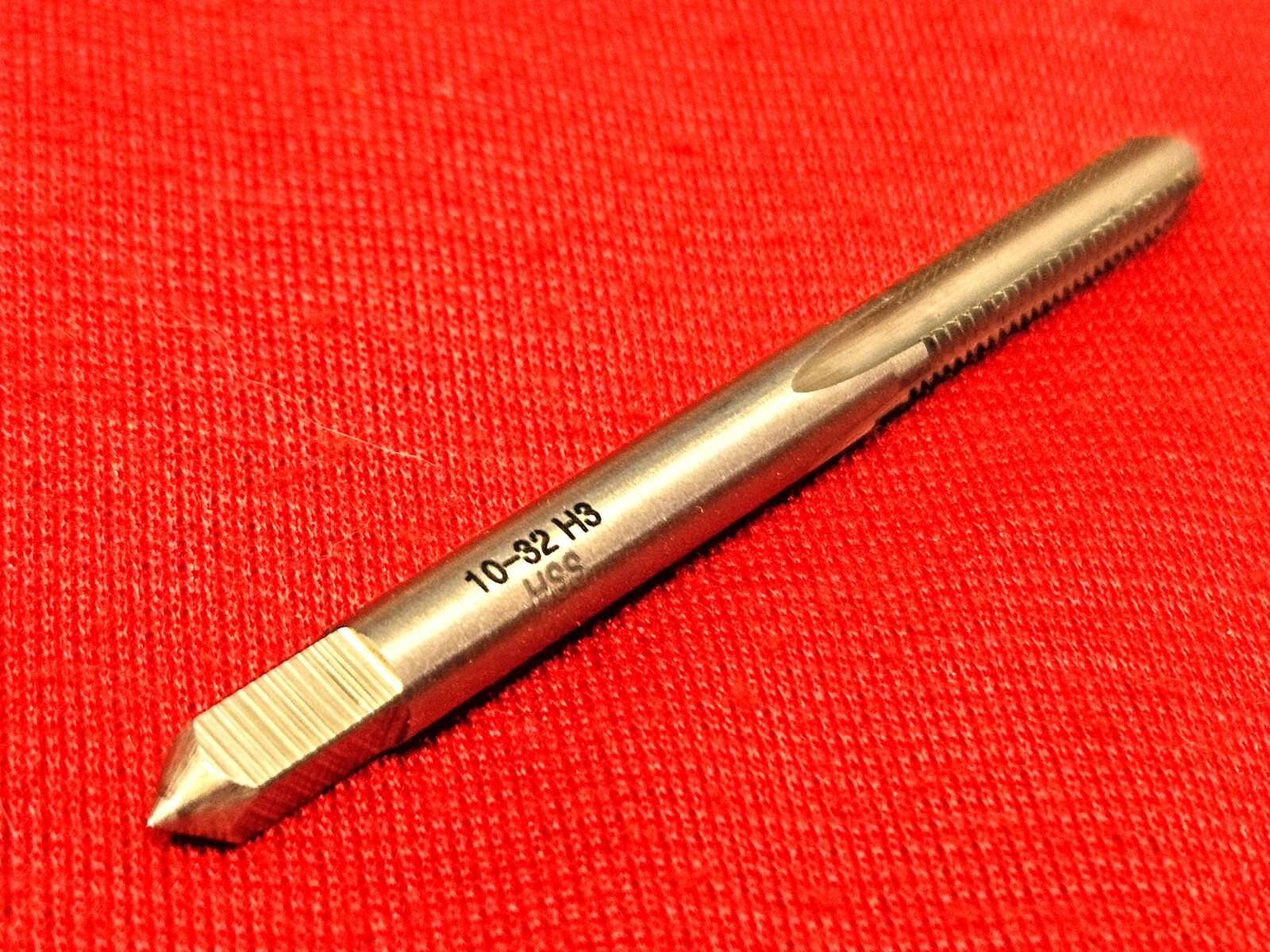 10-32 NF Bottom Tap 4 Flute USA Hanson Irwin Model 1231 ZR Carbon Steel 2B