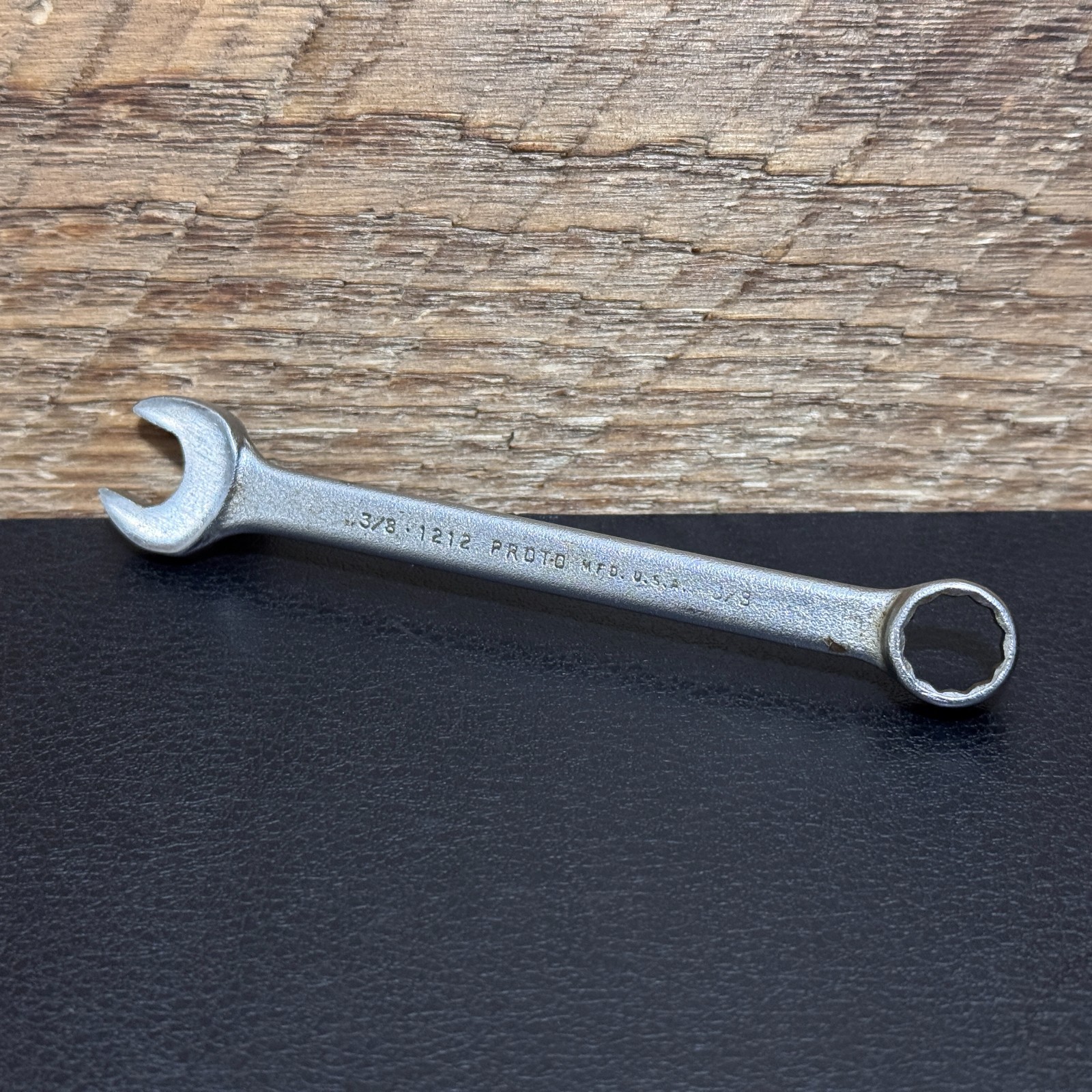 PROTO 1212 Combination Wrench 3/8” 12 Point USA Vintage
