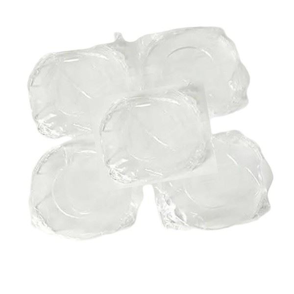 Car Paint Contrast Spotlight Lamp Shade Protective Cover 5PCS Set for Vehicle