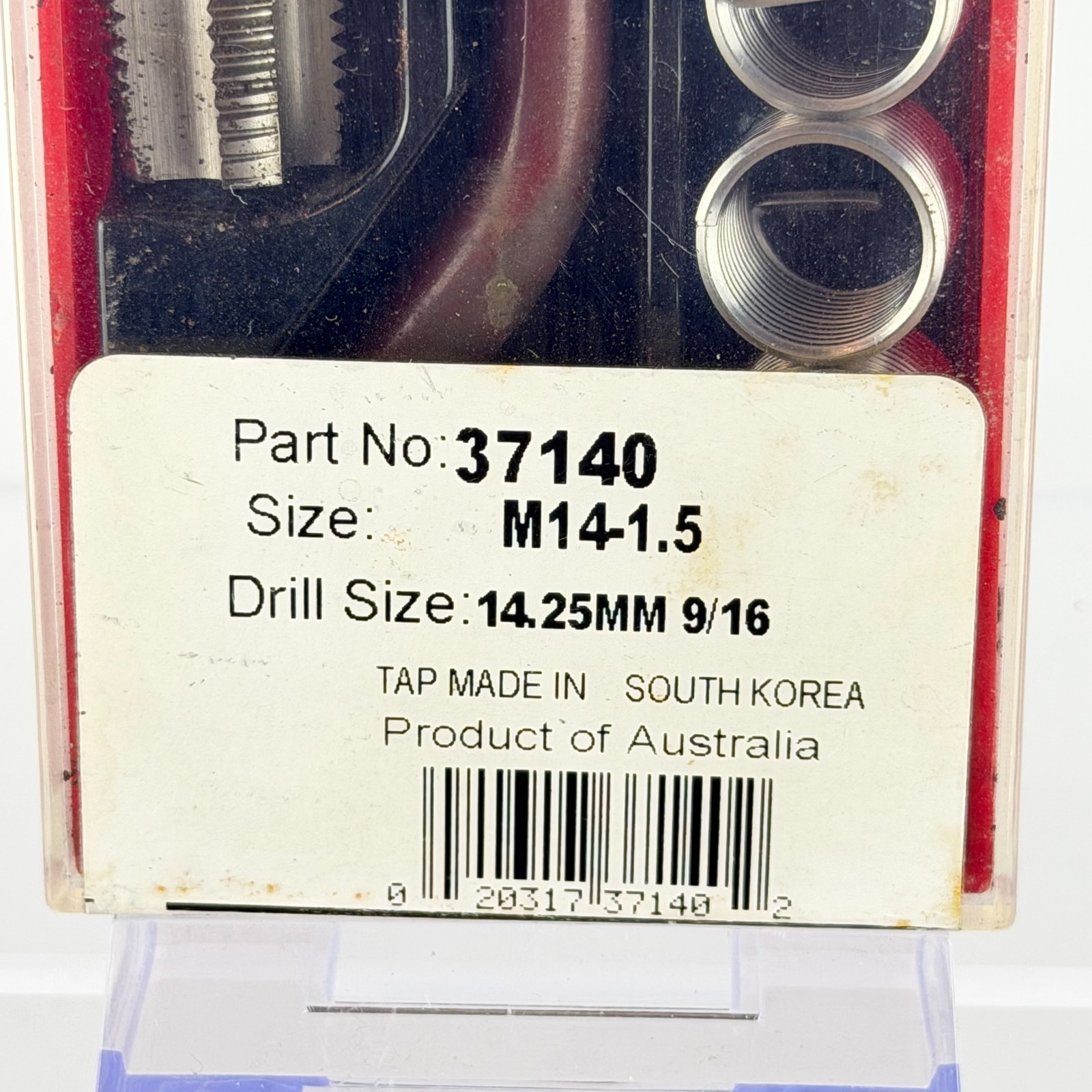 Recoil 37140 M14x1.5 Metric Fine Thread Repair Kit Drill Size 14.25mm 9/16 NIB
