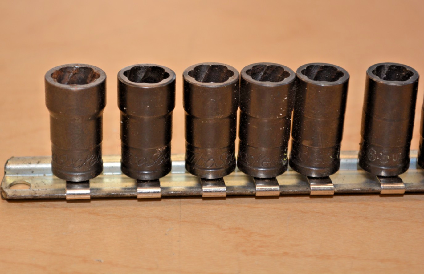 Blue Point 1/4″ Drive Combination Impact Socket Set (122TSTY) *Pre-Owned*