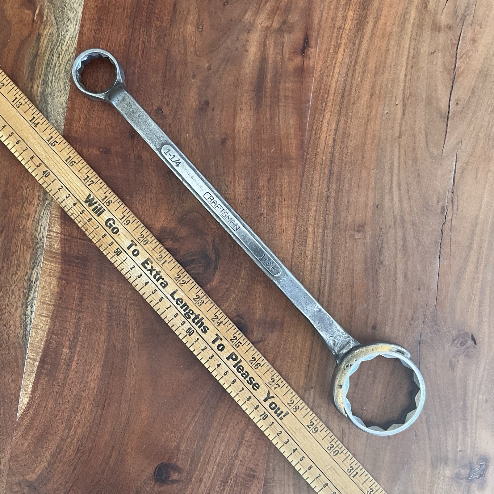 Custom Craftsman Double Box End Wrench 1-1/4″ x 2-5/16″ ??????????????