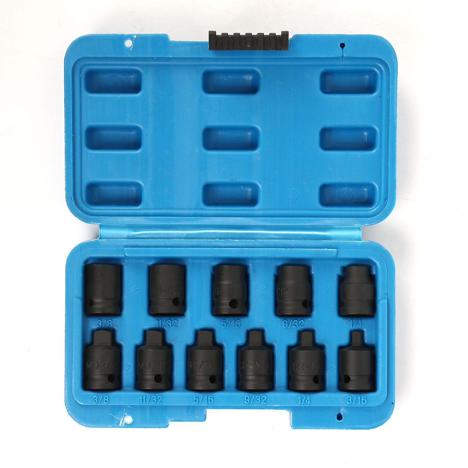 11pc 3/8″ inch Square Dr Pipe Plug Socekt Set, Tapered Male & Chamfered Female