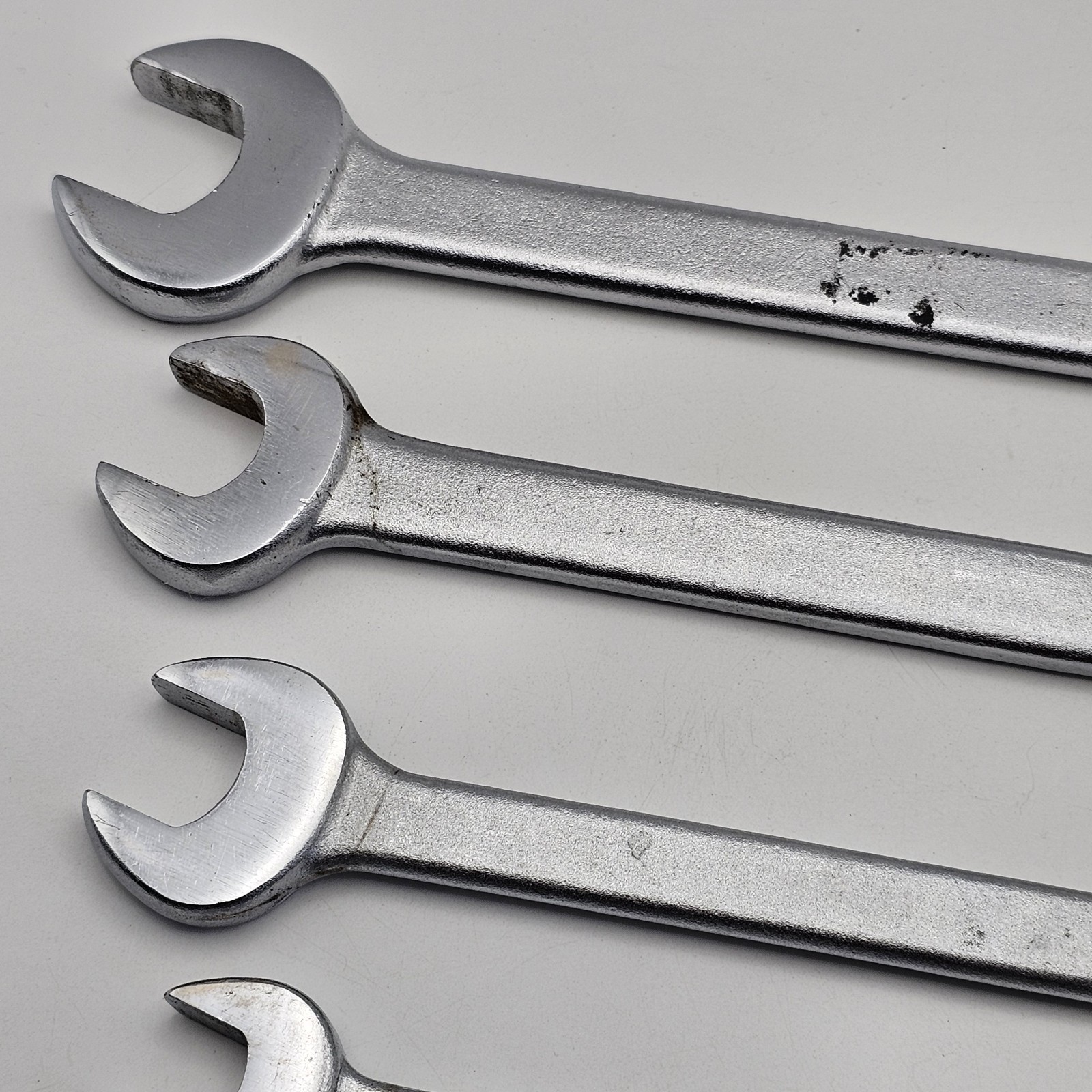 Vintage Thorsen Double Open End Wrench Set 1/4″ to 7/8″ USA Made Lot Of 6