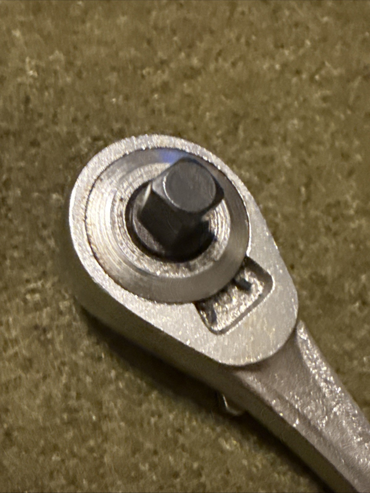 Vintage Craftsman 1/4″ Drive Ratchet 43185 -V- Oil Port USA 🇺🇸 Excellent