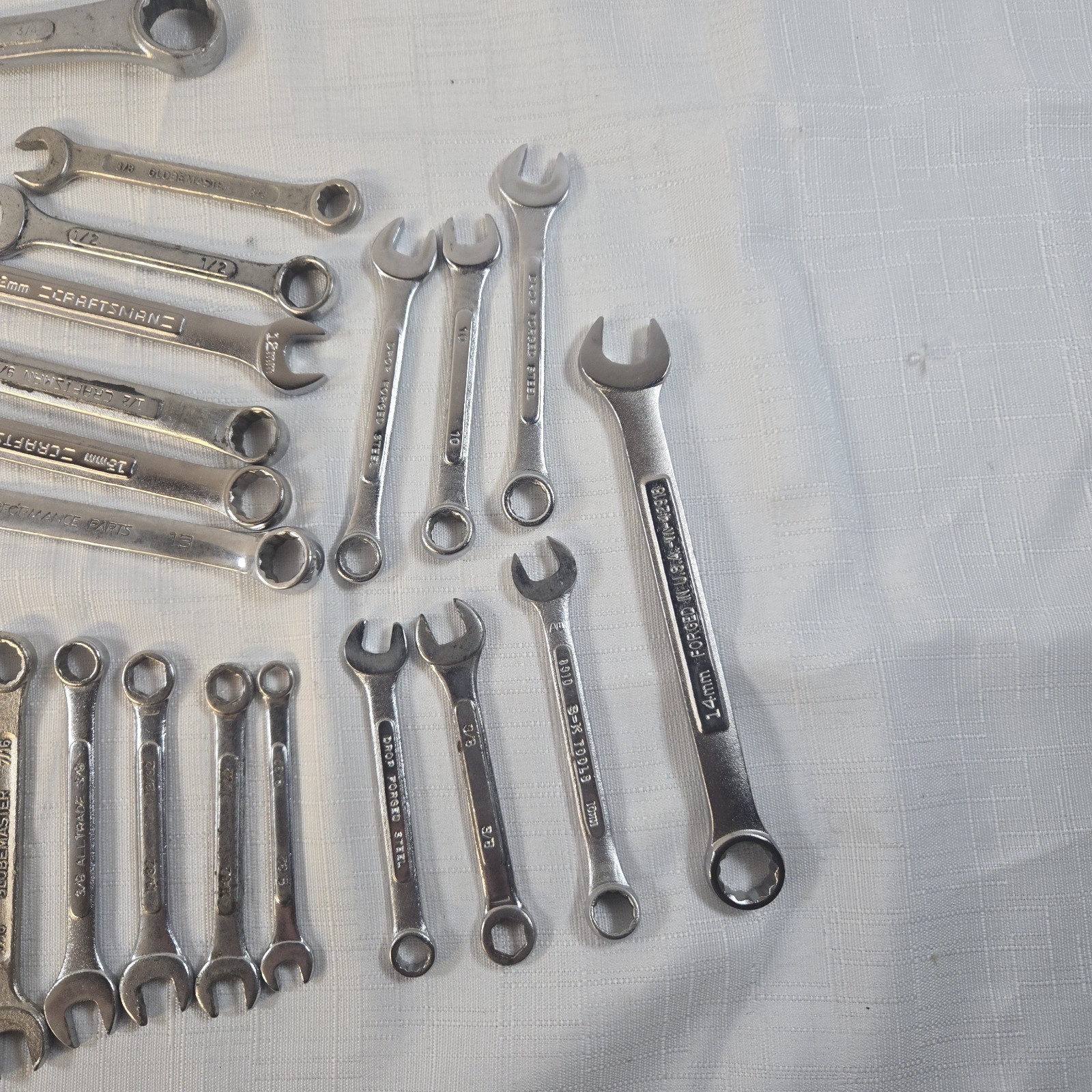 Mixed Wrench Lot 30+ Pcs – Craftsman Globemaster Alltrade Hand Tools B93