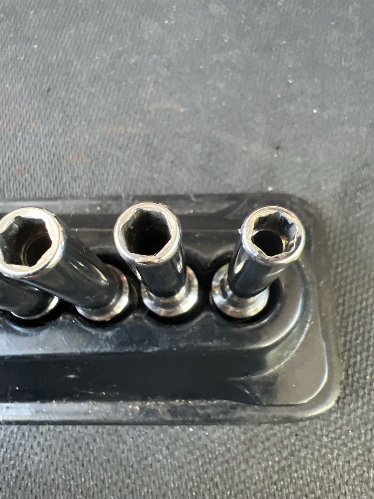 Snap on Tools 12pc 1/4″ Drv METRIC 6pt Chrome Deep Socket Set 112YSTMMY FDX Xtra