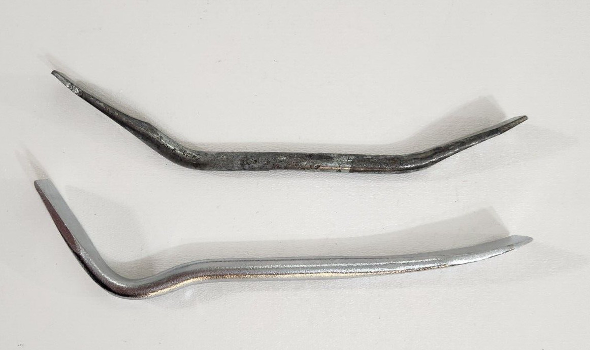 K-D USA 287 L Chrome Shiny Brake Adjusting Tool & Unbranded w Patina Lot of 2