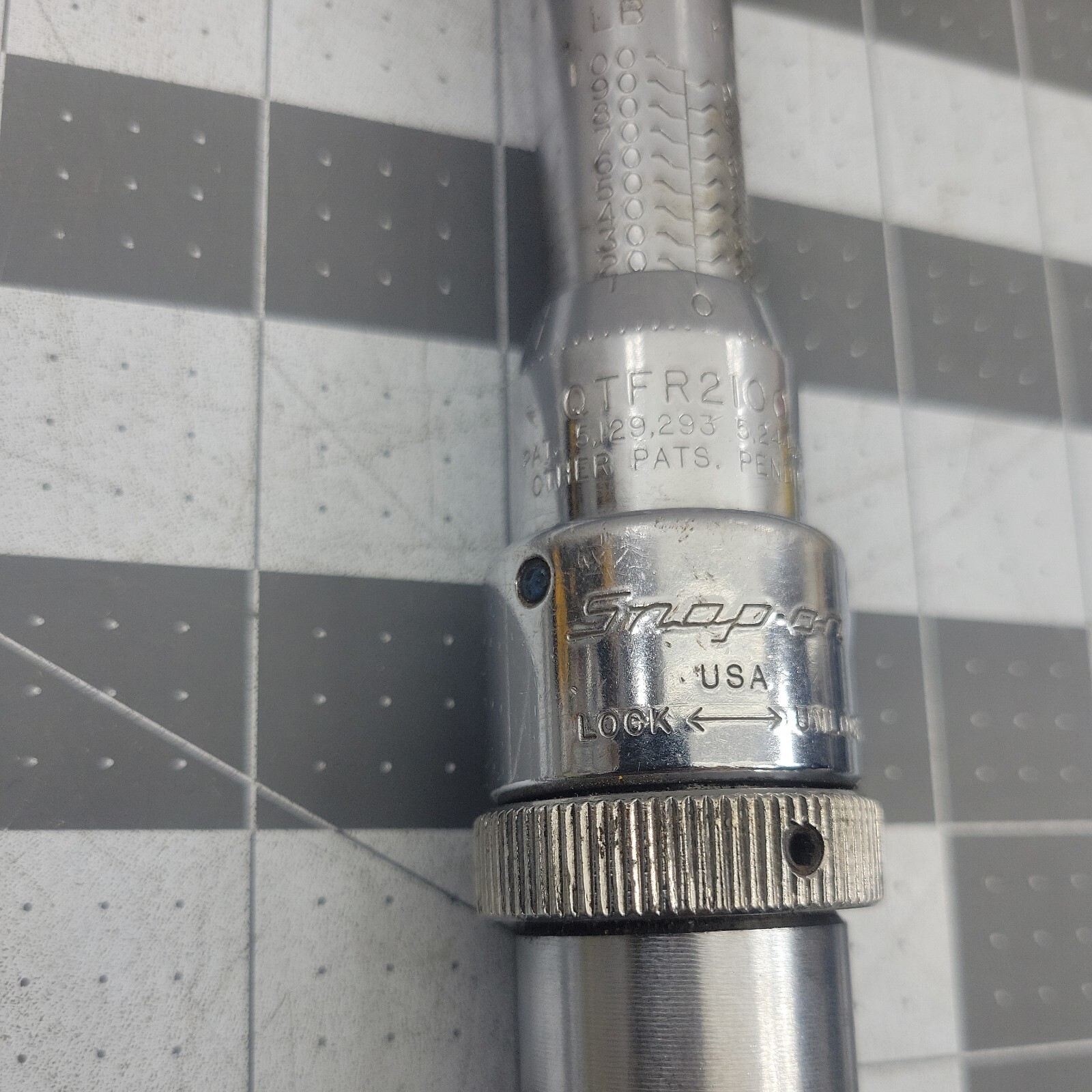 SNAP-ON 3/8″ DRIVE QTFR2100 «FLEX» TORQUE WRENCH! 20-100 Ft Lb