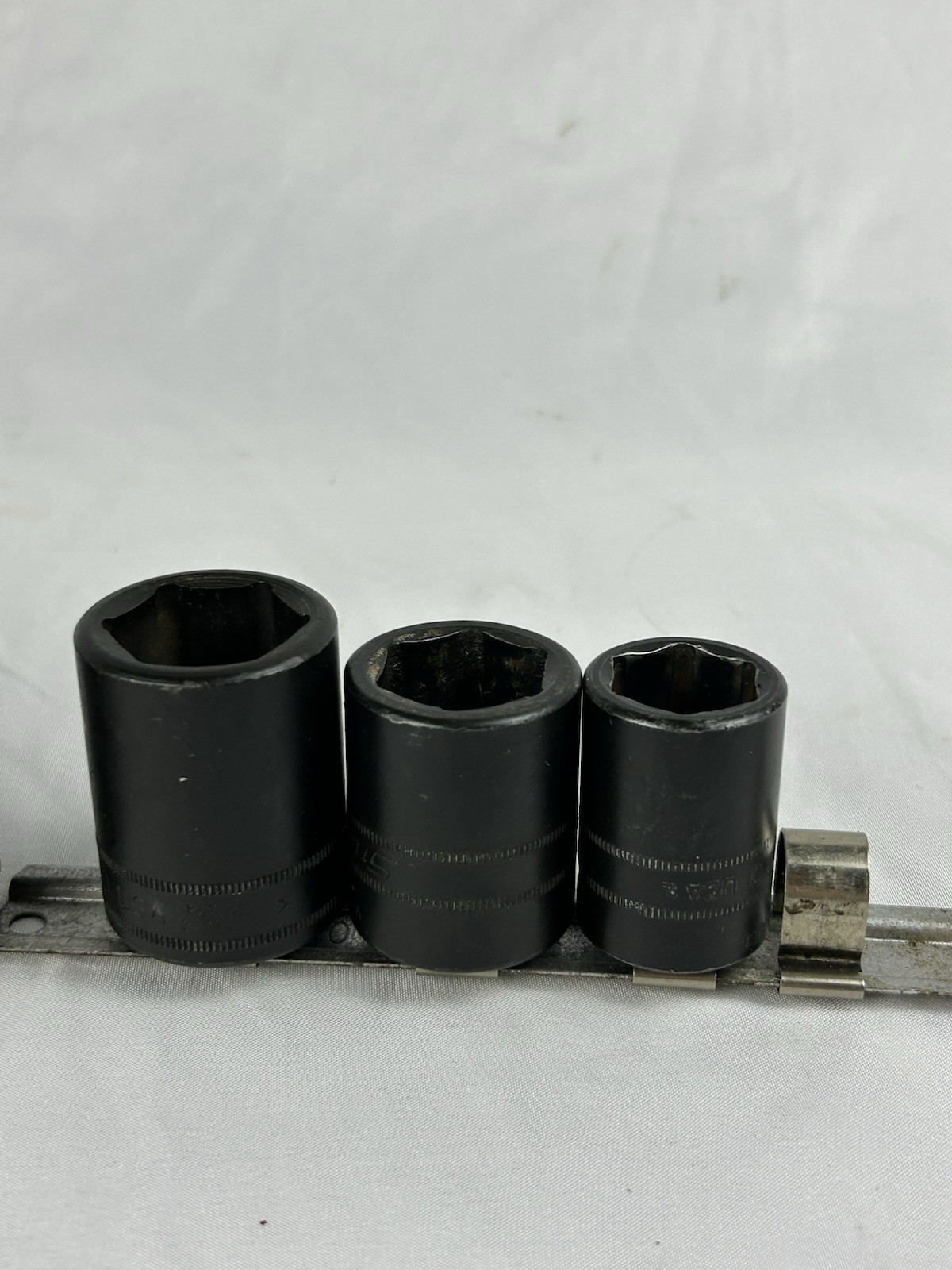 Snap-On 18mm-32mm 1/2″ Drive 6 Pt Metric Shallow Impact Socket-9pc IMM180-IMM320