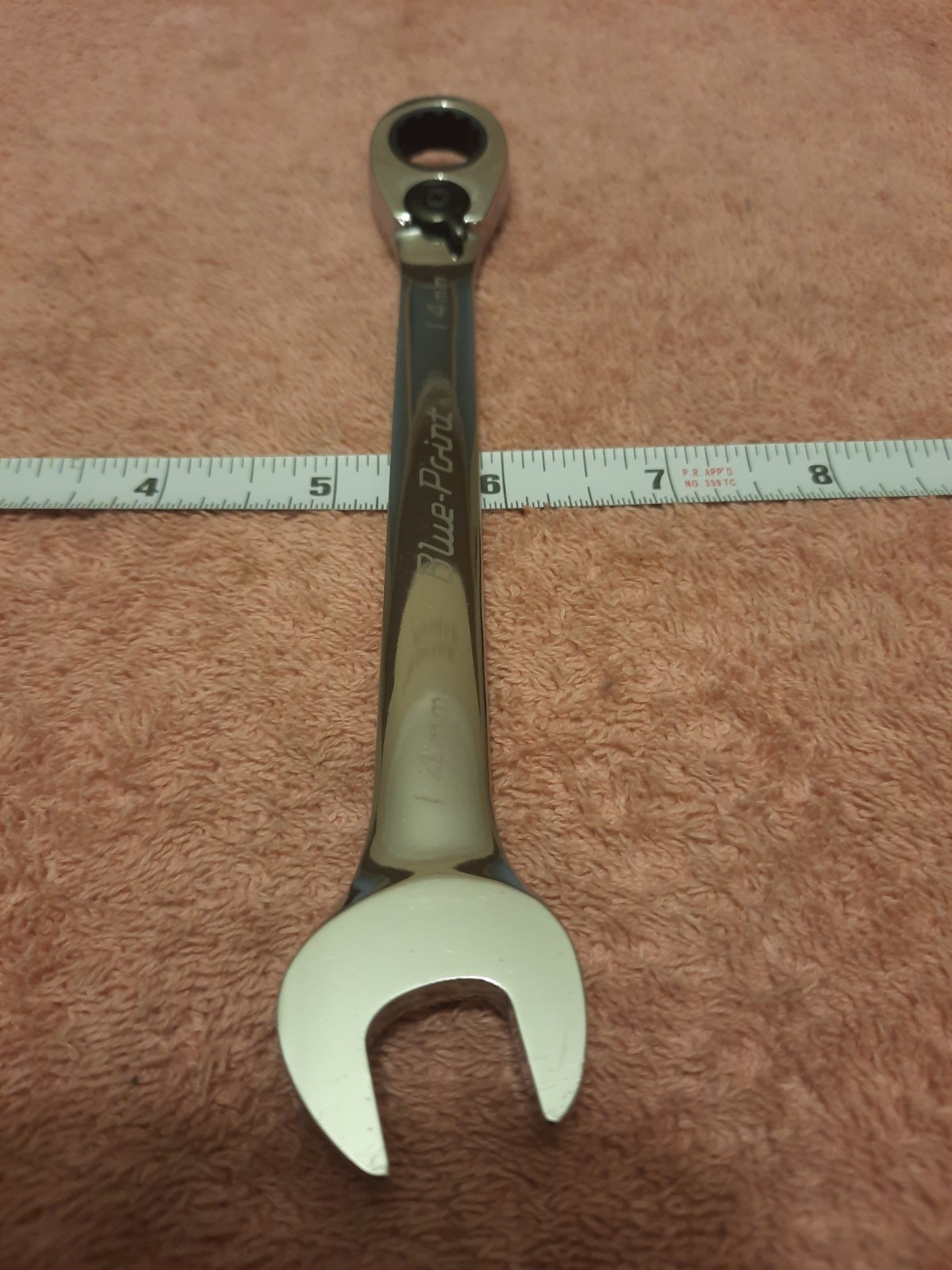 Blue Point By Snap On Tools 14 Mm Combination Ratchet Wrench Reversible