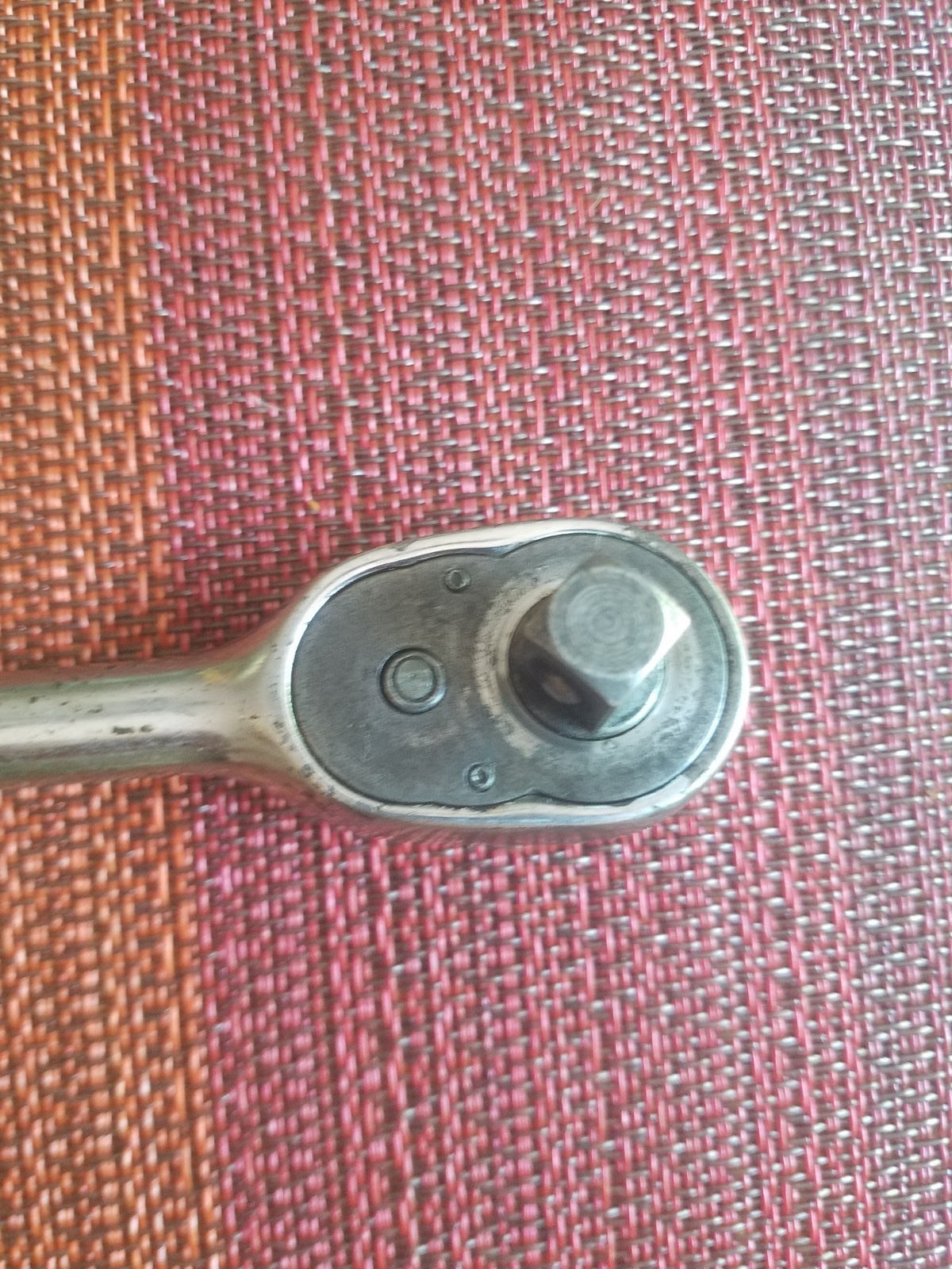 Snap On 3/8″ DRIVE 7-1/2″ LONG CHROME RATCHET WRENCH # F-71-G USA