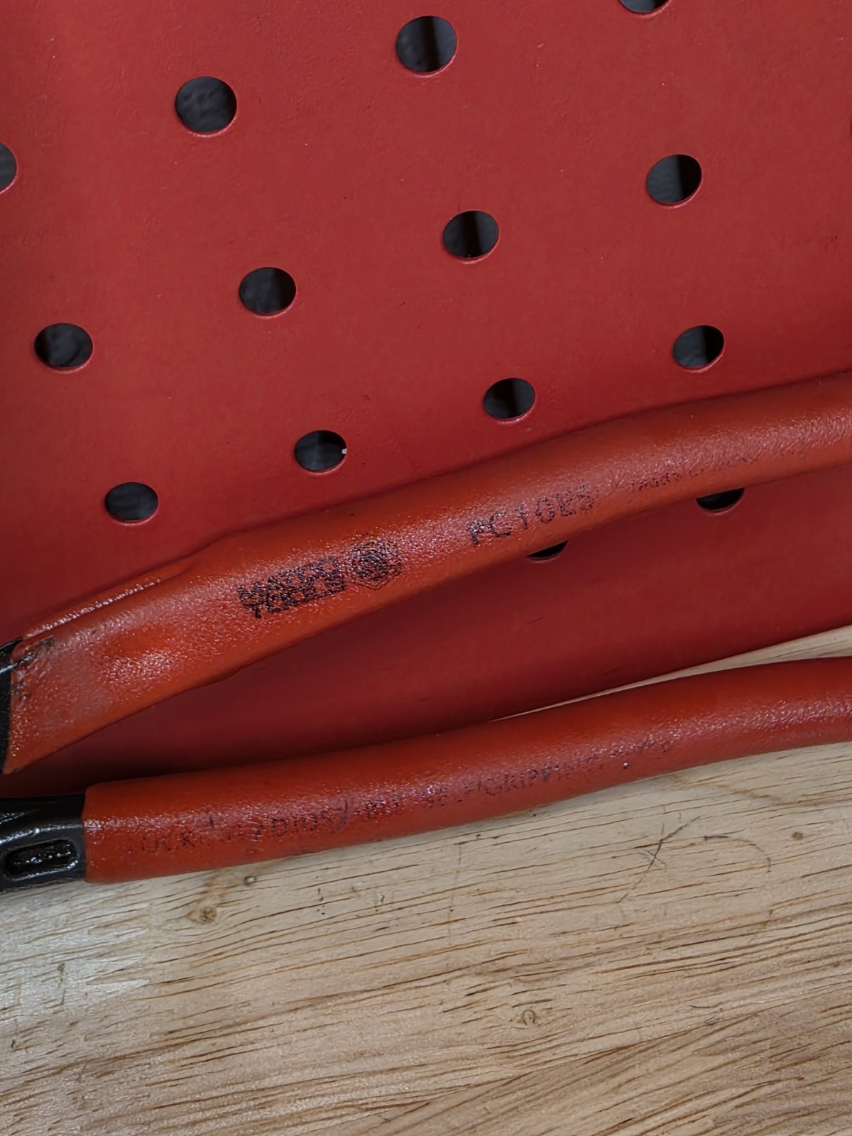 Matco Tools PC10ES Knipex Germany Slim Head Cobra Pliers Red Handle