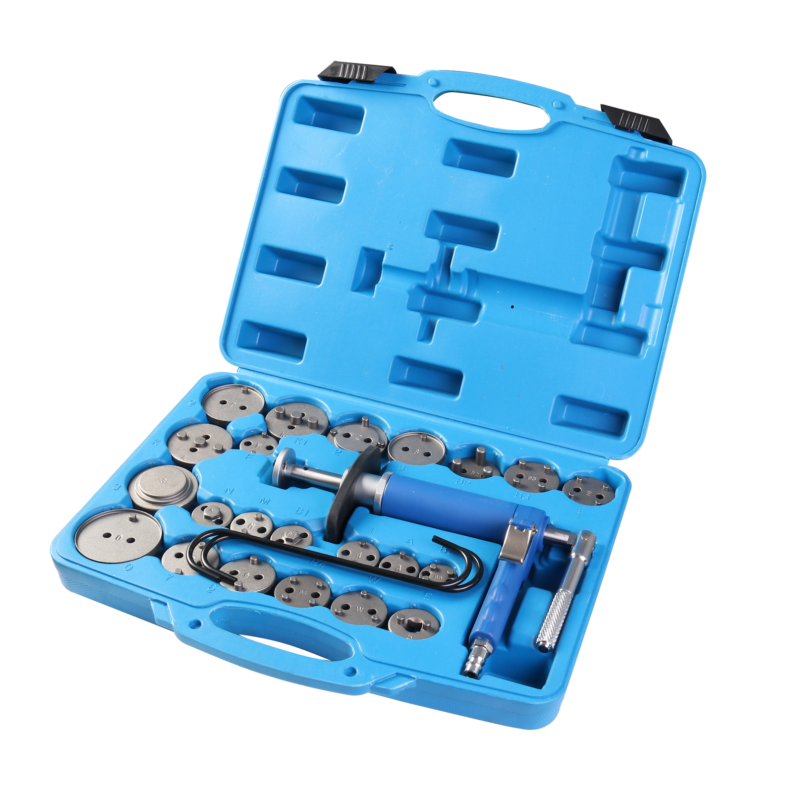 New Set Universal Pneumatic Air Rear Disc Brake Caliper Wind Back Tool w/ Case