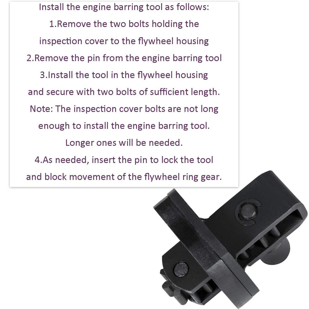 J-46392 Engine Barring Tool W904589046300 for Detroit Diesel DD13 DD15 DD16
