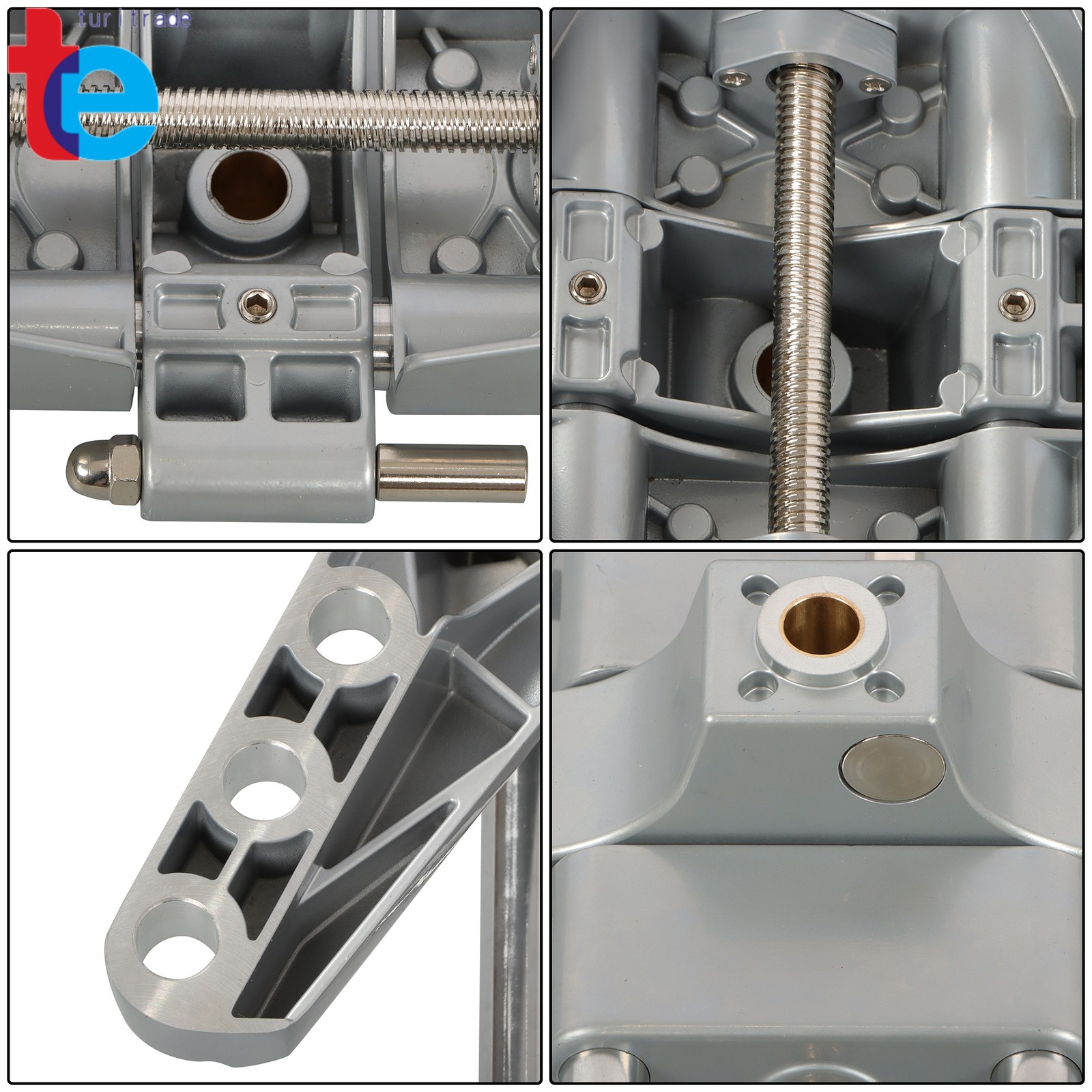 Universal Wheel Clamp & Magnetic Adapter for Precise Camber Caster Gauges