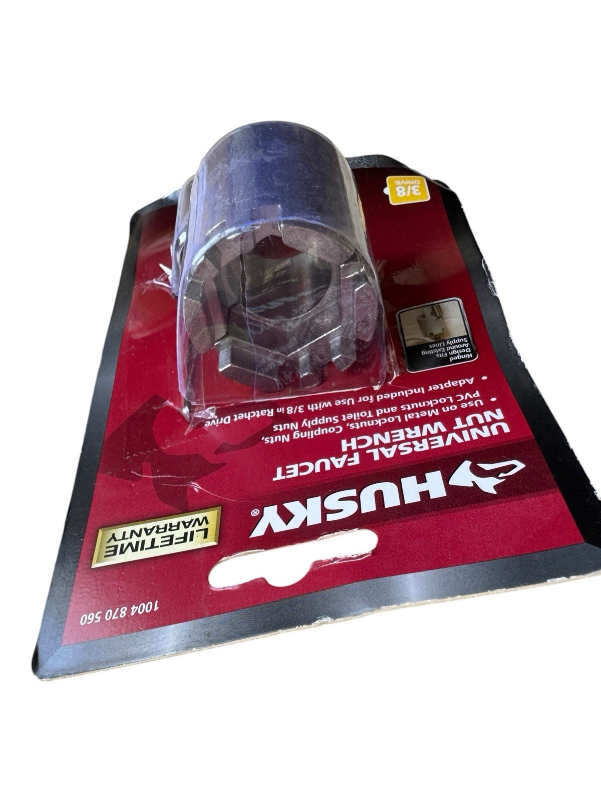 Husky 2 in. Universal Faucet Nut Wrench