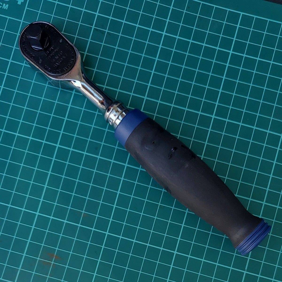 Snap-on / FH100 Power Blue 3/8″ Drive Soft Grip Ratchet Unused From Japan Rare
