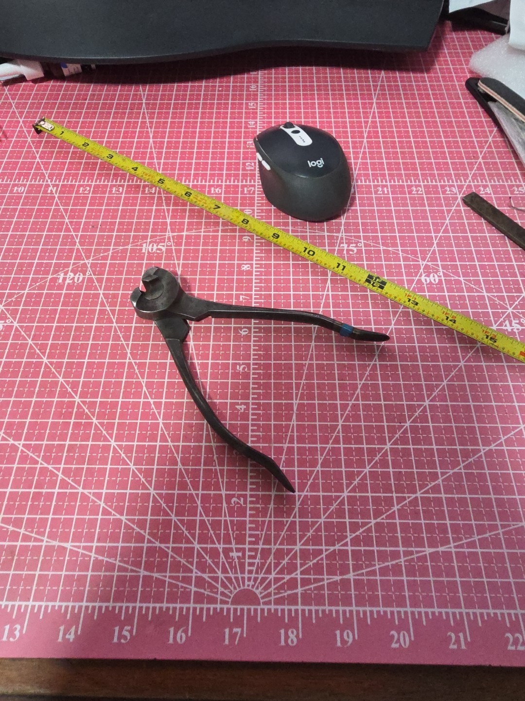 Vintage 1900s Zangen Union Germany Piano Wire Cutters Max 5/64 Size 26 27 24 18