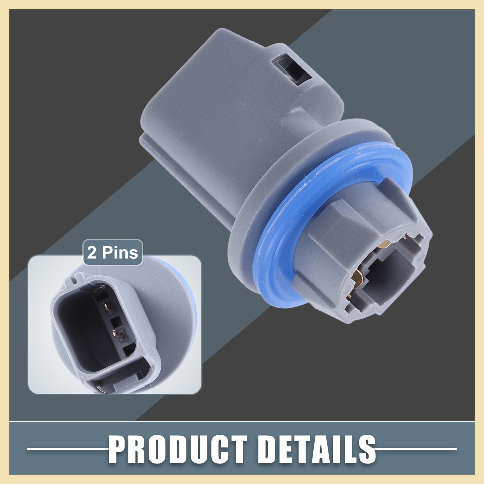 Side Marker Lamp Bulb Socket Holder Replacement S-1836 for Ford F150 F250