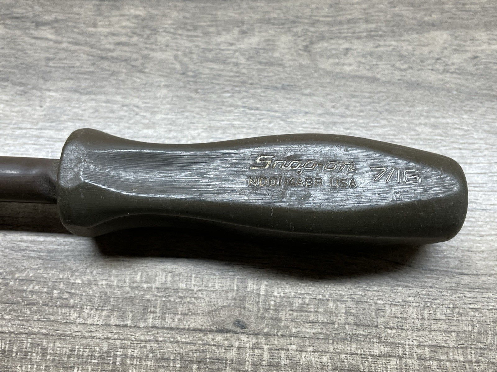 Snap-On Tools NDD114ABR – 7/16″ BROWN Hard Handle Nut Driver USA