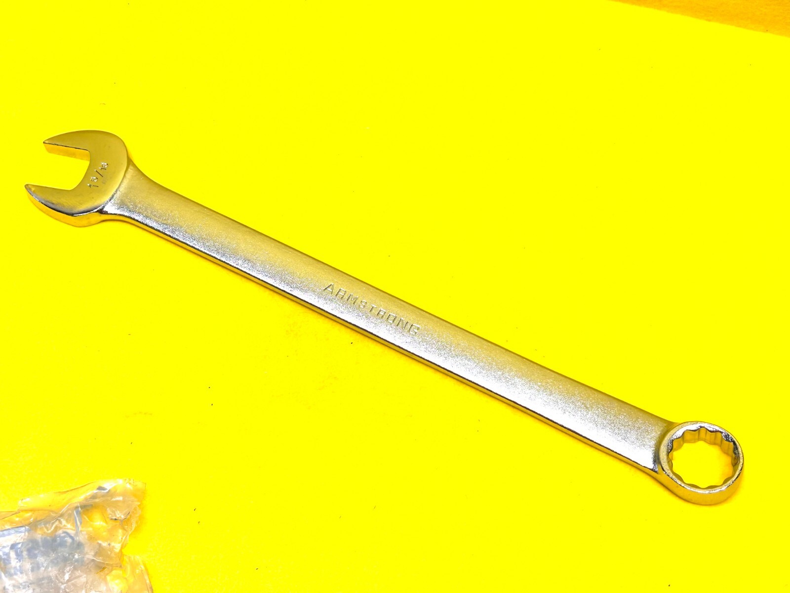 ARMSTRONG TOOLS 1-5/16″ USA 12-POINT LONG CHROME COMBINATION WRENCH 25-242 NEW
