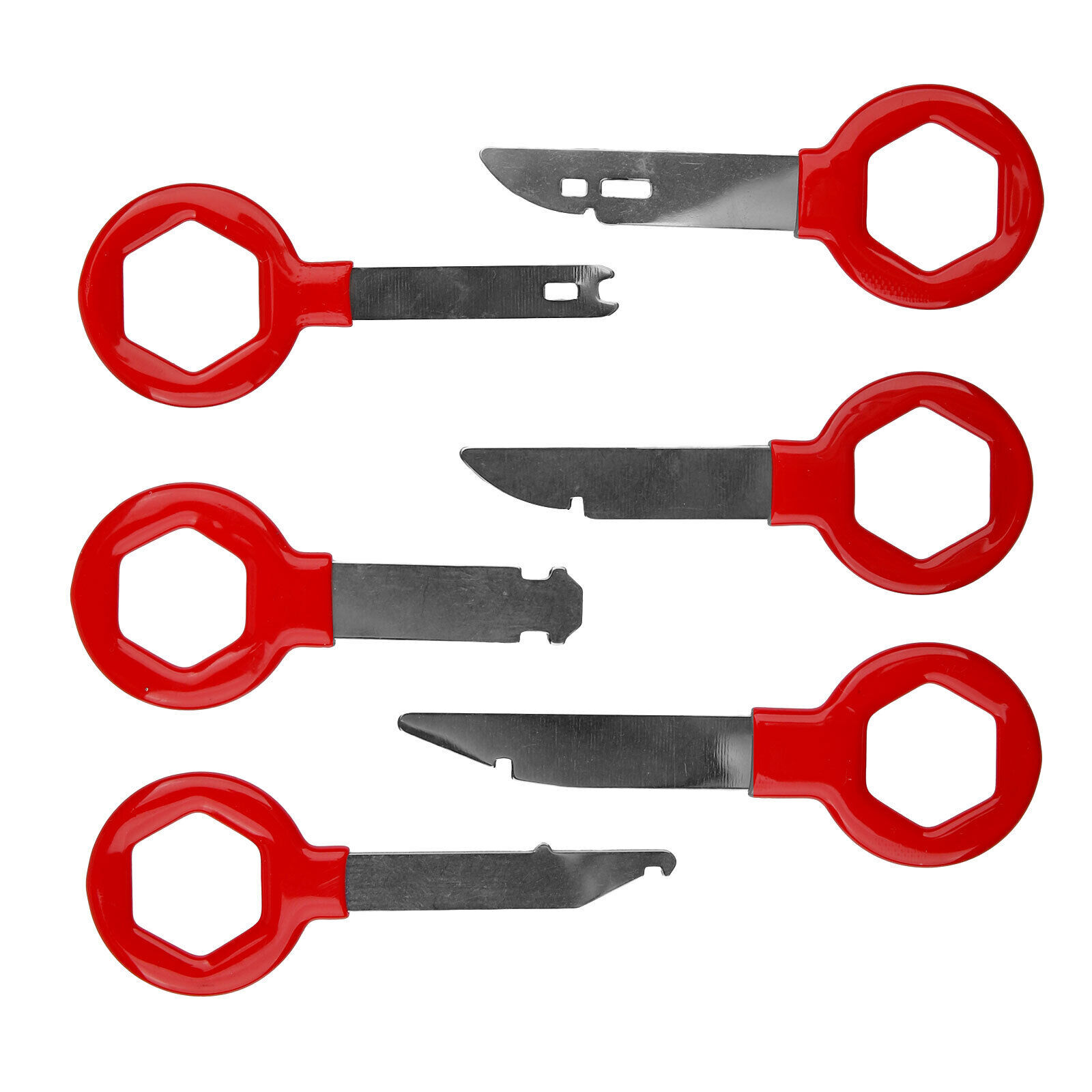 200Pcs Car Trim Removal Tool Set Hand Tools Pry Bar Panel Door Interior Clip Kit
